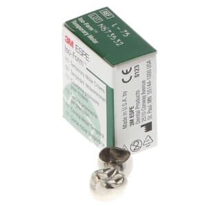 3M Iso-Form Temporary Tin-Silver Molar Crowns, Lower Left Second Molar, Size L75, 5/Box, L75 thumbnail 6