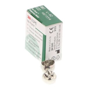 3M Iso-Form Temporary Tin-Silver Molar Crown, Upper Right First Molar, Size U62, 5/Box, U62 thumbnail 12