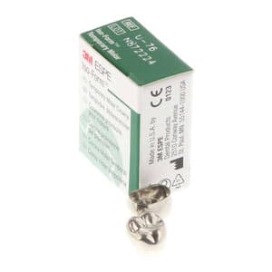 3M Iso-Form Temporary Tin-Silver Molar Crowns, Upper Right Second Molar, Size U76, 5/Box, U76 thumbnail 6