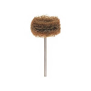 Hatho Miniature Scotch Brite Polishing Brushes, HP, Coarse, Brown, 12/Pk, 1670016 thumbnail 13