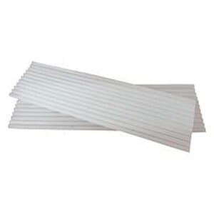 Keystone Utility Wax Square Strips, White, 3/16", 1 lb, 1880210 thumbnail 3