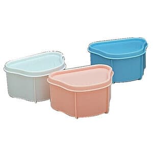 Keystone Denture Storage Boxes, Assorted Colors, 1-3/4" Deep, 12/Pk, 9576210 thumbnail 9
