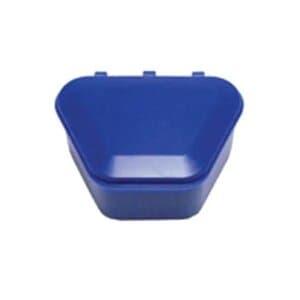 Keystone Denture Storage Boxes, Dark Blue, 120/Box, 9576310 thumbnail 3