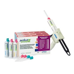 PerfectIM Systems Blue Velvet 30 Second VPS Impression Material Cartridge Kit, 3 x 50 ml Cartridges with 12 Mixing Tips, 21-300500 thumbnail 10