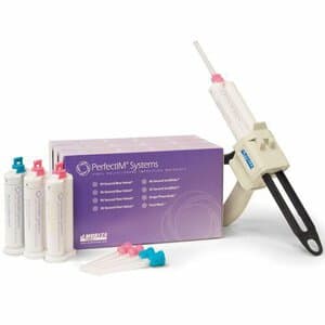 PerfectIM Flexi-Velvet VPS Impression Material, 90 Second Set, Cartridge Kit, 3 x 50 ml Cartridges + 12 Mixing Tips, 21-300650 thumbnail 5