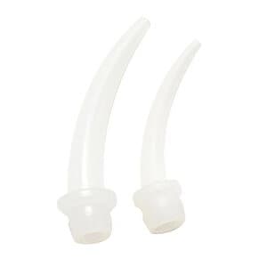 Mydent Intraoral Tips, Clear, Large, Bag of 100 - INTRA ORAL TIPS CLEAR LARGE BAG 100 - Image 1