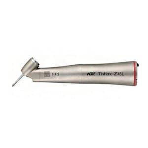NSK Ti-Max Z45L Electric Contra Angle Attachment, 45°, 1:4.2, Push-Button Autochuck, Fiber Optic, C1064 thumbnail 4