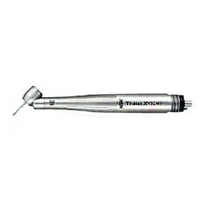 NSK Ti-Max X450M4 High-Speed Air Handpiece, 45° Standard Head, Push-Button Autochuck, Triple Spray, Non-Optic, Fixed 4-Hole Connection, P1092 thumbnail 5