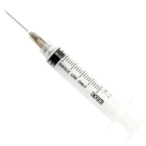 Exel 5cc Luer Lock Syringe with Needle, 22G x 1", Sterile, 100/Box thumbnail 3