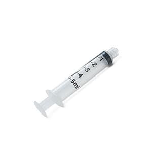 Exel 5-6cc Luer Lock Syringe, Sterile, with Cap, Without Needle, 100/Box thumbnail 3