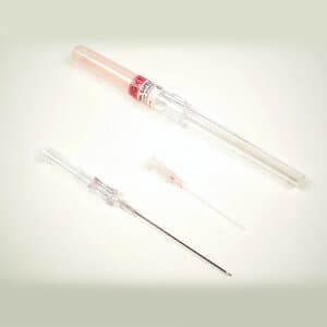 Exel Safelet IV Catheter, 20 Gauge x 1", Pink, Safety with Hydrophobic Membrane Filter, 50/Box thumbnail 8