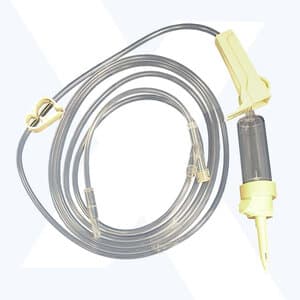 Exel IV Administration Set, Y-Injection Site, 15 Drops/mL, Luer Lock, 78" Tube, Vented/Non-Vented Spike, 50/Case thumbnail 5
