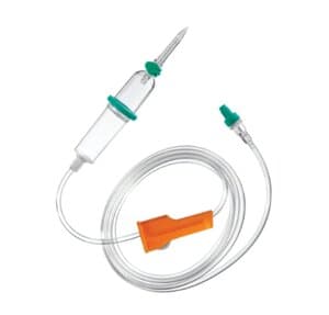 B. Braun SafeDay IV Administration Set, 15 Drop/mL, 106 in, CS/50 - SAFEDAY IV ADMIN SET 15 DROP/mL 106in CS/50 - Image 1
