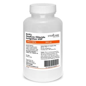 Nurse Assist Sterile 0.9% Sodium Chloride Irrigation Saline, 250mL Screw Top Bottle thumbnail 6