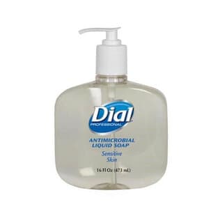 Dial Liquid Soap, Sensitive Skin, 16 oz Bottle - DIAL LIQUID SOAP SENSITIVE SKIN 16OZ BT - Image 1