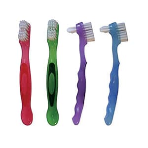 Oraline Denture Brush, Case of 120 - ORALINE DENTURE BRUSH CASE/120 - Image 1