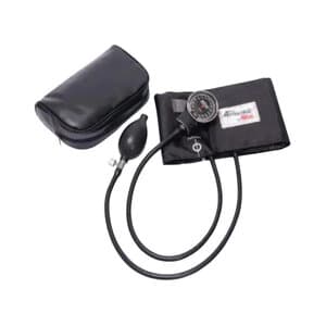 Pro Advantage Premium Pocket Aneroid Sphygmomanometer, Large Adult, Black, Latex Free, P548360 thumbnail 2