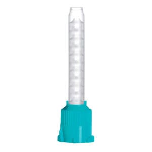 ProAdvantage Teal T-Mixer Style Mixing Tips, 6.5mm, Large, 48/Pk thumbnail 2
