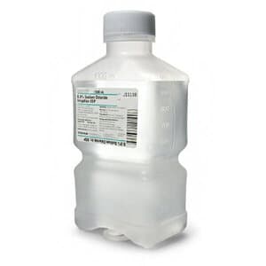 B. Braun 0.9% Sodium Chloride Irrigation, USP, 1000 mL Pour Bottle, Sterile, DEHP-Free, Not for Injection, R5200-01 thumbnail 9