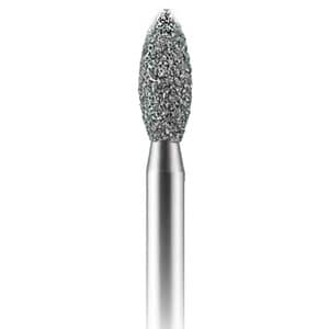 NTI Diamond Bur, FG, Pointed Football, #368, 2.3 mm, Coarse, Green, 5/Pk, C368-023 thumbnail 10