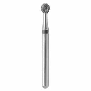 NTI Diamond Bur, FG, Round, #801-016 / C801-016, 1.6 mm, Coarse, Green, 5/Pk thumbnail 12