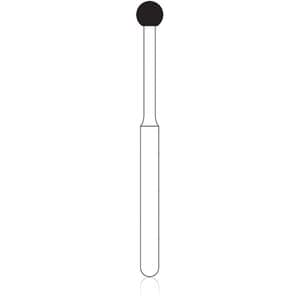 NTI Diamond Bur, FG, Long Round, #801L-023, 2.3 mm, Coarse, Green, 5/Pk, C801L-023 thumbnail 7