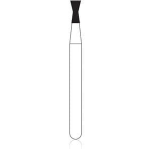 NTI® FG Diamond Bur, Coarse, Inverted Cone with Collar, #806-014, 1.4 mm Diameter, 3.0 mm Length, Green, 5/Pkg, C806-014 thumbnail 6