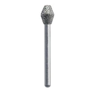 NTI Diamond Bur, FG, Barrel Flat End, #811, 3.3 mm, Coarse, Green, 5/Pk, C811-033 thumbnail 11
