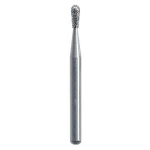 NTI® FG Diamond Bur, Coarse, Pear Round End, #822-008 (C822-008), 0.8 mm Diameter, 2.0 mm Length, 5/Pk thumbnail 5