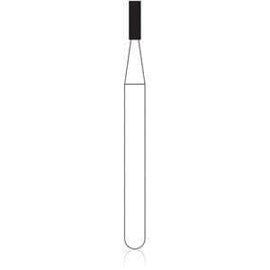 NTI FG Diamond Bur, Coarse, Flat End Cylinder, #835-009, 0.9 mm Diameter, 3.0 mm Length, Green, 5/Pk, C835-009 thumbnail 5