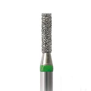 NTI Diamond Bur, FG, Cylinder Flat End, #C835-012, 1.2 mm, Coarse, Green, 5/Pk thumbnail 11