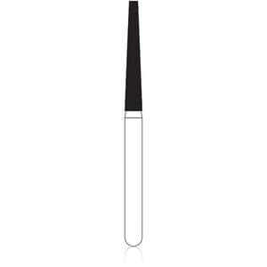 NTI Diamond Bur, FG, Taper Flat End, #848-016, 1.6 mm, Coarse, Green, 5/Pk, C848-016 thumbnail 7
