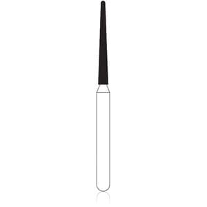 NTI Diamond Bur, FG, Round End Taper, #850-012, 1.2 mm, Coarse, Green, 5/Pk, C850-012 thumbnail 7