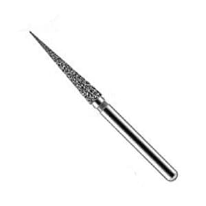 NTI Diamond Bur, FG, Needle, #C859-010, 1.0 mm, Coarse, Green, 5/Pk thumbnail 7