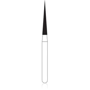 NTI Diamond Bur, FG, Needle, #859-014, 1.4 mm, Coarse, Green, 5/Pk, C859-014 thumbnail 11