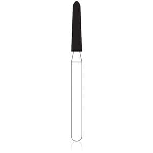 NTI Diamond Bur, FG, Curettage, #878K-016, 1.6 mm, Coarse, Green, 5/Pk, C878K-016 thumbnail 7