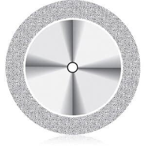 NTI Superflex Diamond Disc, HP, Double Sided, Fine, Yellow, 19.00 mm Diameter, 0.14 mm Thickness, #911HEF-190, 1/Pkg thumbnail 6