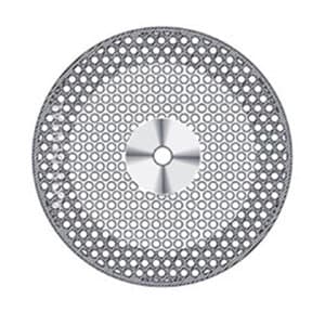 NTI Superflex Diamond Disc, HP Shank, Double-Sided, Perforated, Medium Grit, #934, 22 mm, Gray, 1/Pk, D934-220 thumbnail 7