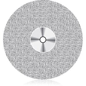 NTI Superflex Diamond Disc, Double Sided, Medium Grit, Gray, HP Shank, 22 mm Diameter, 0.15 mm Thickness, #940-220, 1/Pkg thumbnail 6