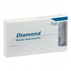 NTI Diamond Bur, FG, Pointed Football, #368, 2.3 mm, Fine, Red, 5/Pk, F368-023 thumbnail 12