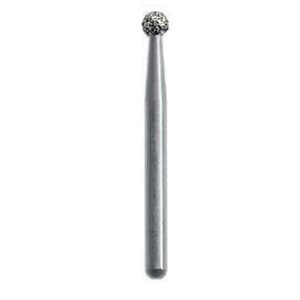 NTI Diamond Bur, FG, Round, #801, 1.8 mm, Fine Grit, Red, 5/Pk, F801-018 thumbnail 10