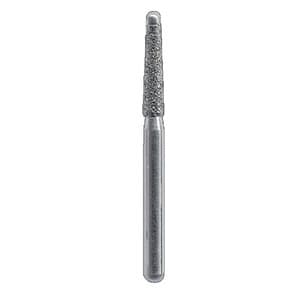NTI Diamond Bur, FG, Round End Taper, #856-025, 2.5 mm Head Diameter, 8.0 mm Head Length, Fine Grit, Red, 5/Pk, F856-025 thumbnail 7