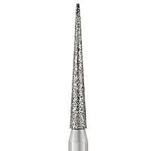 NTI Diamond Bur, FG, Needle, #F859-010, 1.0 mm, Fine, Red, 5/Pk, F859-010 thumbnail 7