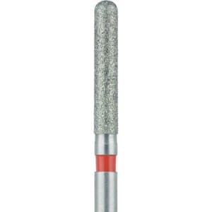 NTI Friction Grip Diamond Bur, Fine, Round End Cylinder, #881-014, 1.4 mm Diameter, 8.0 mm Head Length, 5/Pk, F881-014 thumbnail 6