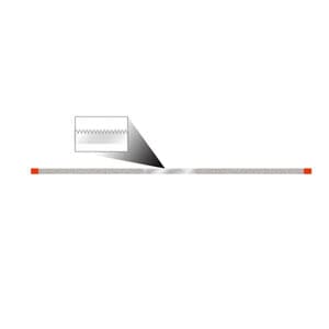 Kerr NTI Serrated Diamond Finishing Strips, Fine, 3.75 mm Wide, 0.08 mm Thick, Red, 10/Pk, FS3-FX thumbnail 15