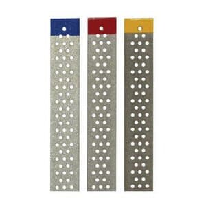 NTI Perforated Diamond Finishing Strips, Assorted Grit (Medium/Fine/Superfine), 2.5-4.0 mm Wide, 150 mm Long, 10/Pk, FSP42-SFMX thumbnail 10