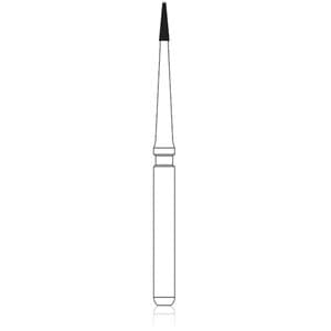 NTI TDF-3 Trimming & Finishing Carbide Bur, 8-Flute, FG, Safe End, 0.8 mm, Red, 5/Pk, H132-008 thumbnail 7