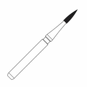 NTI 12-Fluted Trimming & Finishing Carbide Bur, FG, Mini Flame, #7901, 0.9 mm, Fine, Red, 5/Pk, H246-009 thumbnail 11