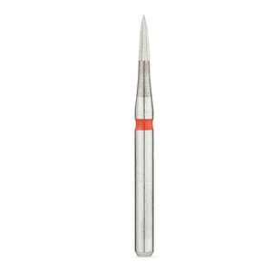 NTI 12-Fluted Trimming & Finishing Carbide Bur, FG, Flame, #7902, 1.0 mm, Red, 5/Pk, H246-010 thumbnail 11
