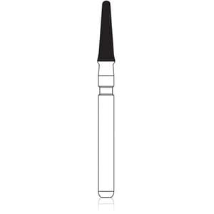NTI Trimming & Finishing Carbide Bur, Interproximal, 12-Flute, FG, Red, #H50A-010, 1.0 mm, 5/Pkg thumbnail 6